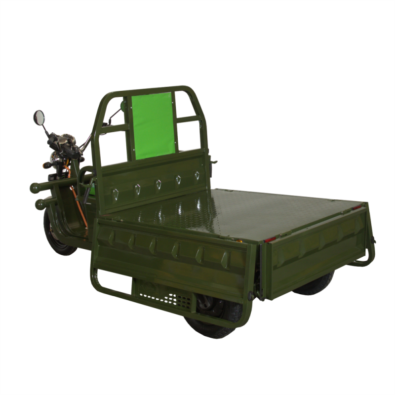 Triciclu electric omologat Cargo 500 EEC / 60V/45AH Verde