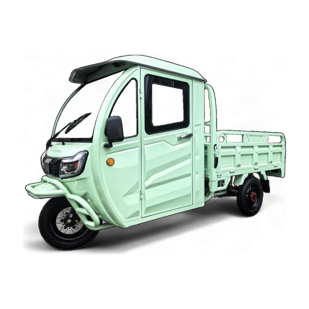 Triciclu Electric MoveEco T3 cu volan | 72V/58Ah | 45km/h Verde