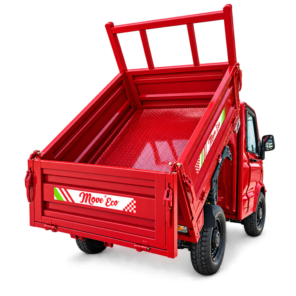 Camionetă electrică Epickup KH09 | 3500W | 72V-105 Ah | Fără Permis | 25 km/h | Roșu